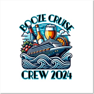 Booze Cruise Crew 2024 Posters and Art